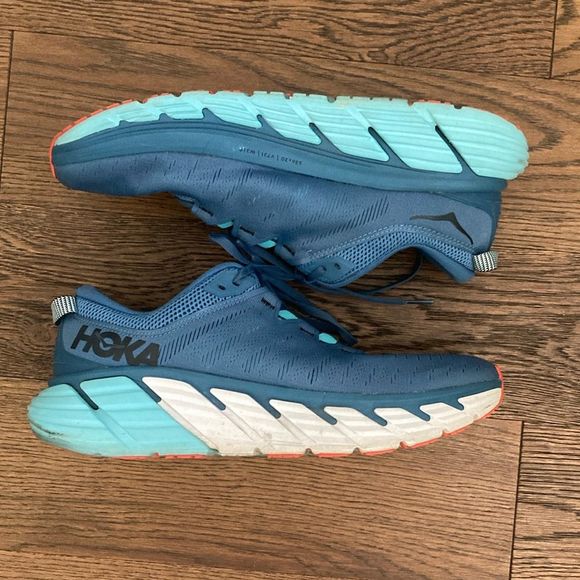 Hoka M Gaviota 3 Mens 11D Blue 1113520 RTAR - Picture 1 of 7